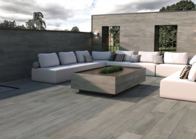 Carrelage imitation bois grand passage pour sol avec des nuances naturelles : Flow