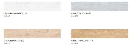 Carrelage imitation bois sobre grand format pour une pose parquet au sol