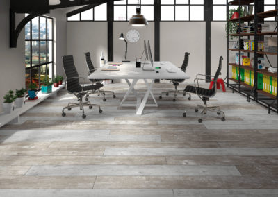 Carrelage aspect bois vieilli style atelier et industriel : Endor